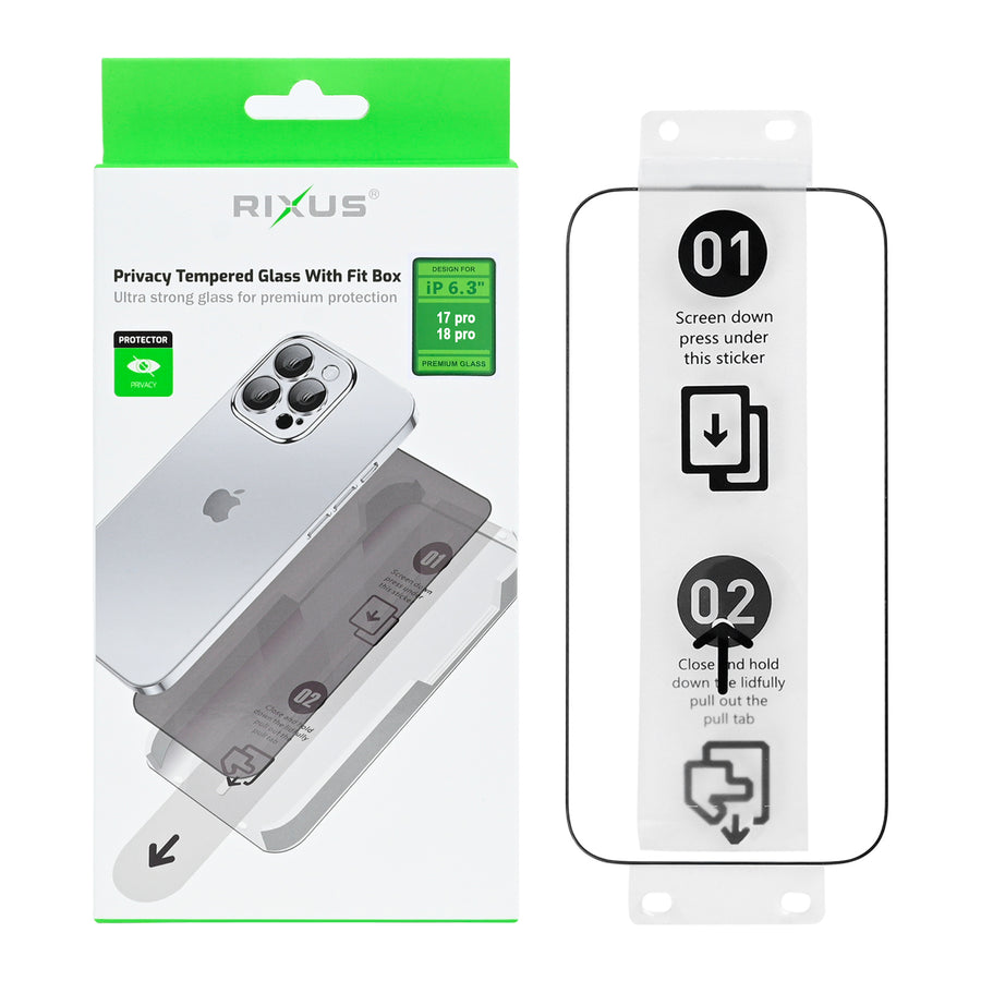 Rixus Transparent HD verre trempé