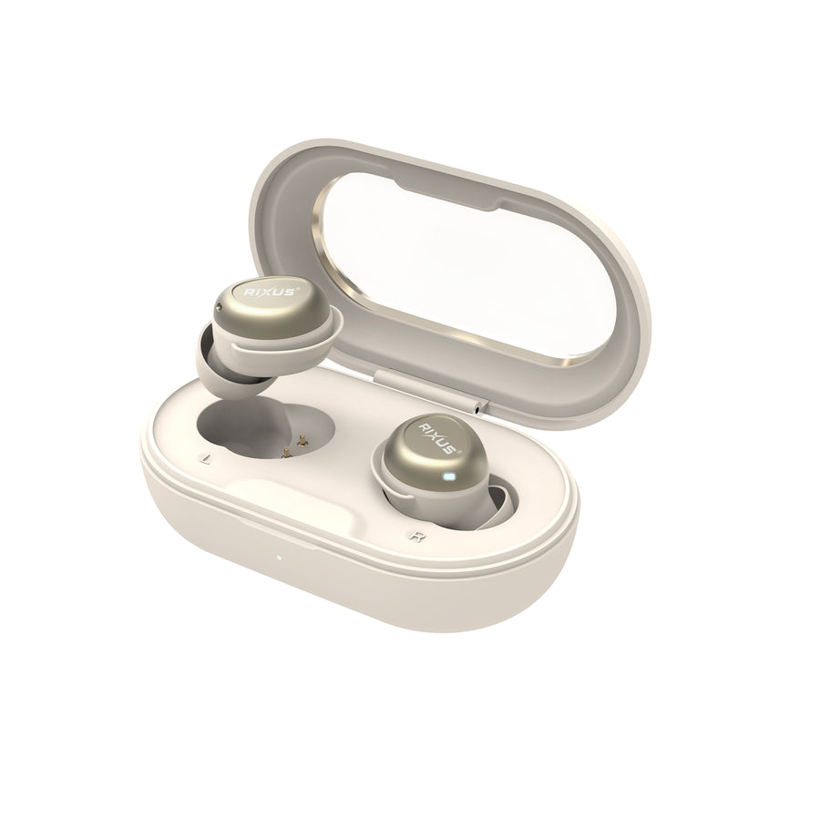 Rixus RXBH14O Sleeping écouteurs avec Noise Cancelling Off blanc