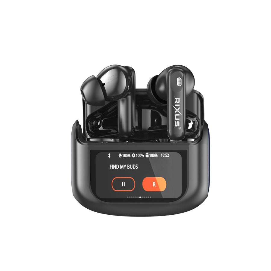 Rixus RXBH63B sans fil écouteurs Touch coque Pro noir