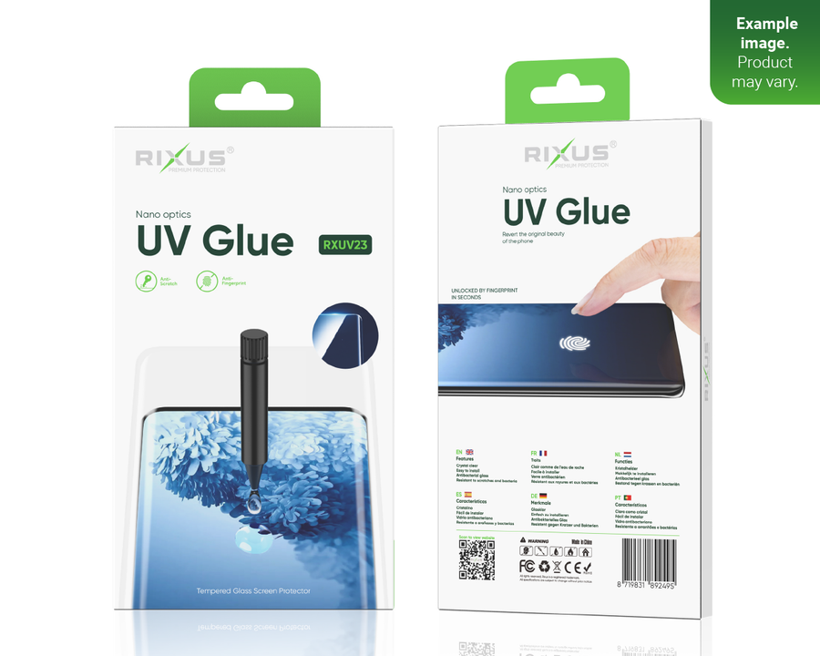Rixus à colle UV verre trempé