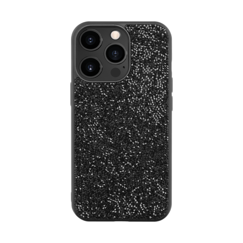Coque paillettes noire