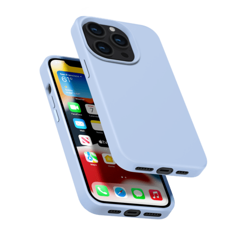 Coque antichoc bleu ciel